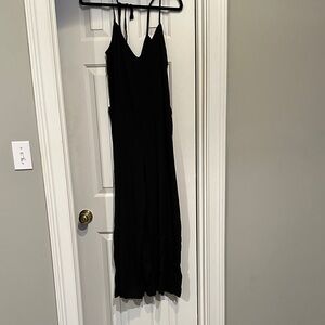Pink Lily small Elegant Black Maxi jumpsuit. Great condition